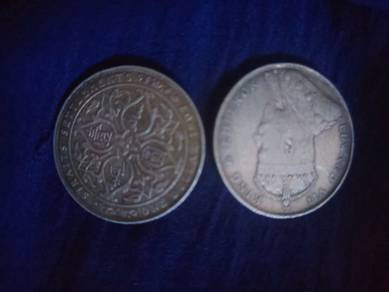 1907 1 dollar King Edward VII