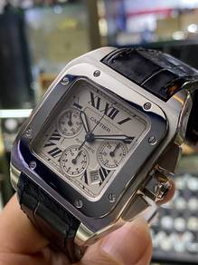 Cartier Santos 100 2740 Chronograph  fullset