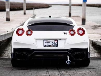 Nissan GTR R35 Rear Bonnet Hood Carbon Bodykit Lip