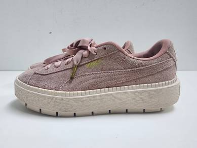 [6UK] Puma Suede Leather Platform Dusty Pink Shoe