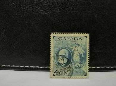 1947 Canada Stamp Graham Bell Inventor Telephone