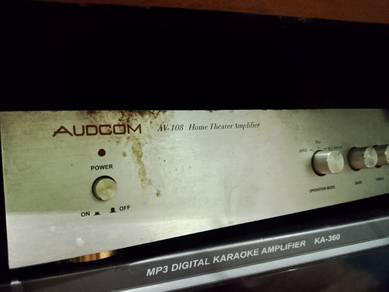 amplifier audcom av108