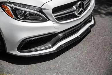 Mercedes C-Class W205 C63 BK Front Lip Carbon