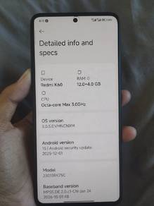 redmi k60 swap/sale
