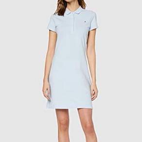 Tommy Hilfiger Women's Slim Fit Baby Blue Dress