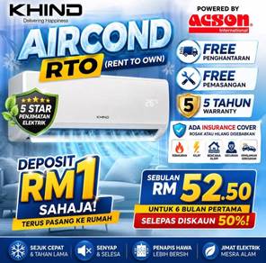 Aircond Acson Dual Inverter (Raub)