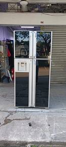 4-door fridge refrigerator Hitachi water dispenser