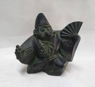 Antique Japanese ceramic monkey