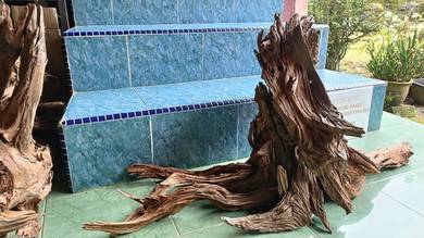 hardscape driftwood susunan 10 kayu untuk tank 4ft