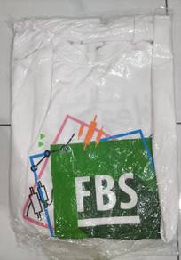 New FBS Forex Trading T-Shirt (Size XL) - Sealed

