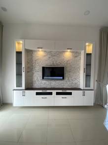 TV Cabinet Custom | Design Moden & Pemasangan Prof