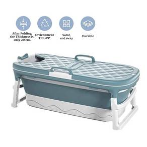 Large Bathtub Shower Folding Tub Foldable Mandi