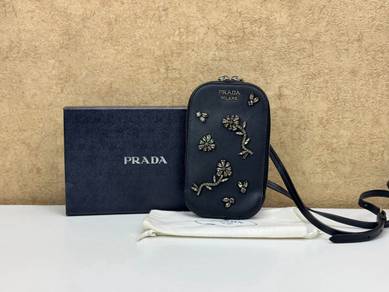 Prada 1DH030 Crossbody Phone Pouch Bag