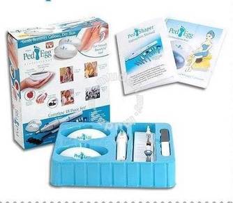 Complete 18 Pcs Set Ped Egg Dead Skin Removal