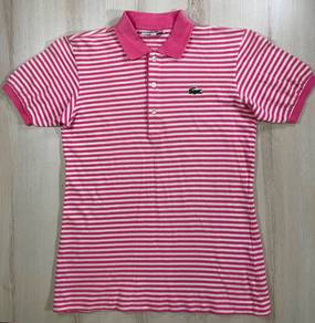Lacoste Ladies’ Stripes Collar Tee #CG Used