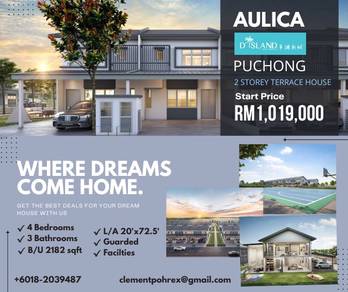 Terraced House in Puchong,SGR
