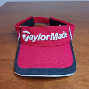 TaylorMade Visor Hat Golf Adjustable Cap Red