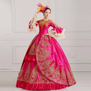 Pink Ball Gown Dress Wedding Bridal RBMWD0134