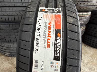 Tayar baru 215 50 17 hankook ventus prime 4 2026