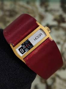 HOGA jump hour automatic vintage watch Swiss made