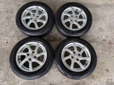 Rim original perodua 14 inch axia bezza viva myvi