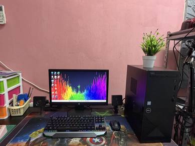 PC Dell Fullset For Office/Student (Splater On)