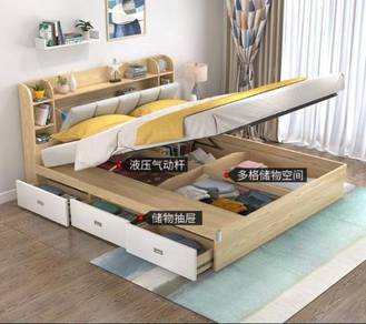Bed frame katil room living adjustable NSY