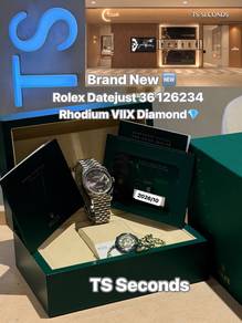 Rolex Datejust 36mm 126234 Rhodium Diamonds 2026