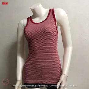 CRFT1685 uniqlo stripes singlets shirt baju