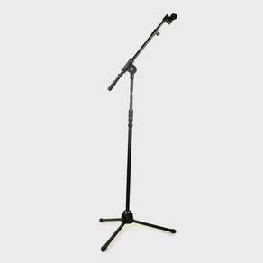 Adjustable Microphone Stand with Tripod Base