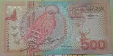 Suriname 500 Gulden 2000   -  vf
