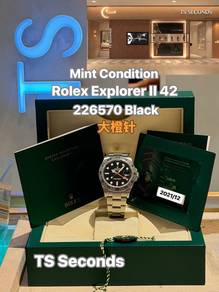 Rolex Explorer II 42mm Black 226570 2021
