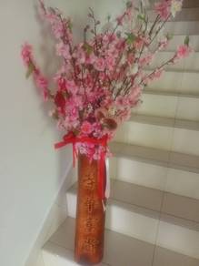 May flowers with wooden stand 