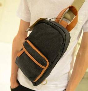 B0128 Trendy Crossbody Chest Bag Travel Backpack