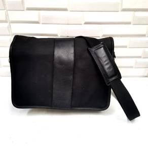 Coach Transatlantic Black Messenger Crossbody Bag