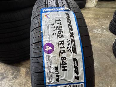 Tayar baru 175 65 15 toyo proxes cr1 bezza jazz