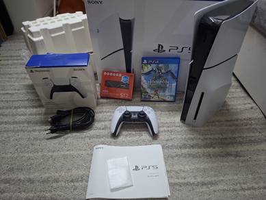 Playstation 5 Slim Disc 1TB 2 Dual Sense