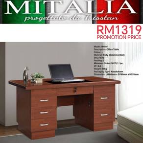 Quality 1.5m Office Desk | Meja Pejabat Murah