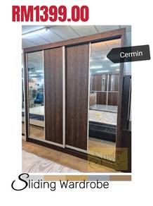 Sliding door wardrobe 8' x 8'