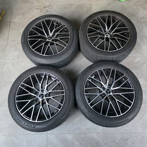 rim gla mercedes benz 18 sekali tayar