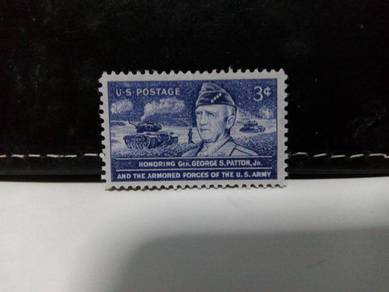 USA Stamp, Army General, war, tanks