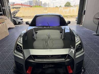 Nissan GTR R35 LB Bonnet Hood Nismo Spoiler Carbon