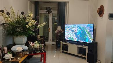 Looks  new seldom on this TV. 55 inches.