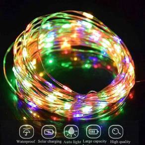 LAMPU RAYA SOLAR LIP-LAP LAMP 200LED 22M LiGHT