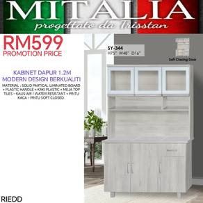 Kitchen Cabinet 4'kaki Murah | Kabinet Dapur Murah