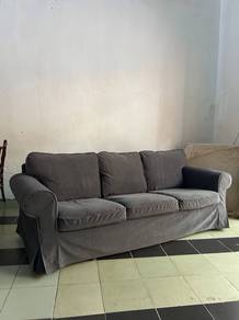Ikea EKTORP 3seater in HAKEBO DARK GREY BRAND NEW