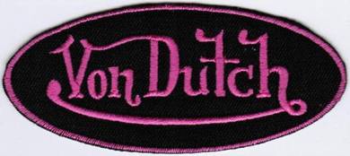 Von Dutch #PTBMotorcycle Racing Badge Patch