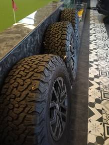 Brand New BFgoorich tyres + Ford Raptor 17"  Rims