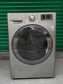 LG 2in1 front load hot washer with dryer 14/8 k