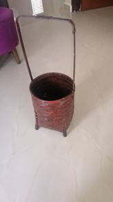 Vintage Bamboo Basket
